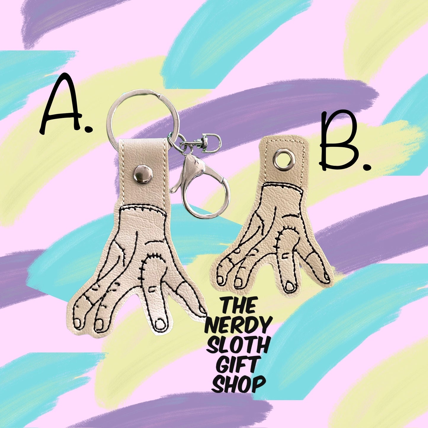 Spooky hand Keychain | Key Fob