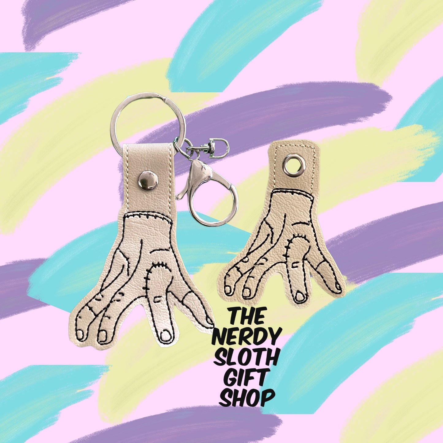 Spooky hand Keychain | Key Fob