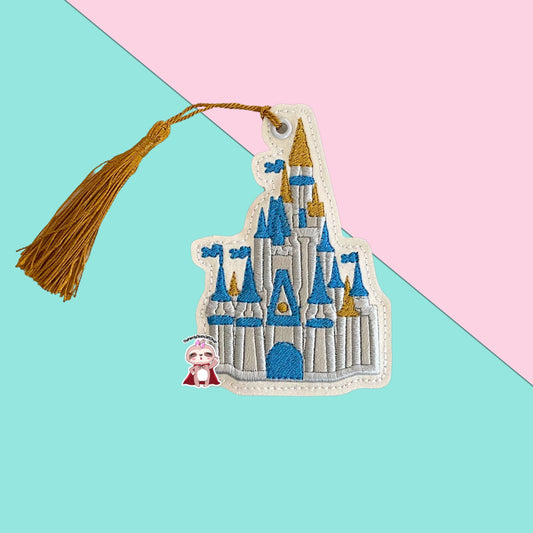 Magical Castle Embroidered Book Mark