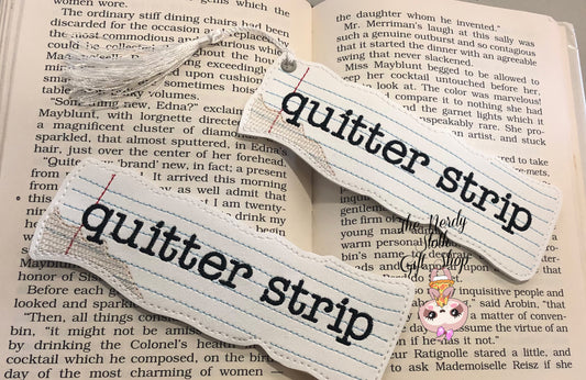 Quitter Strip Book Mark
