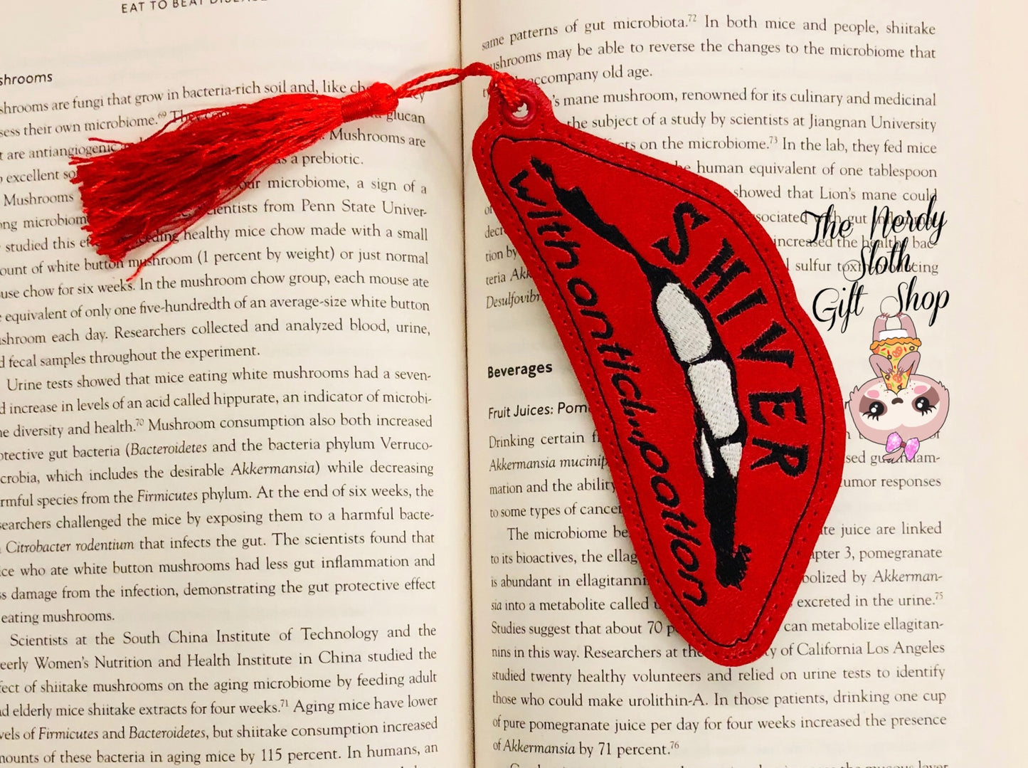 RHPS Lips Shiver Book Mark