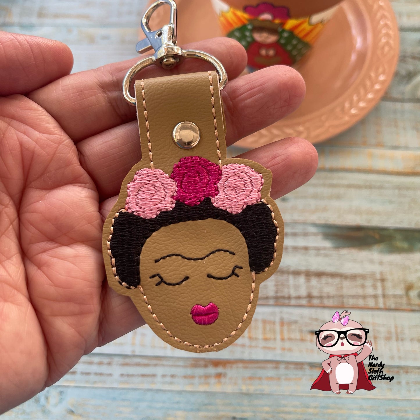 Frida Roses Keychain