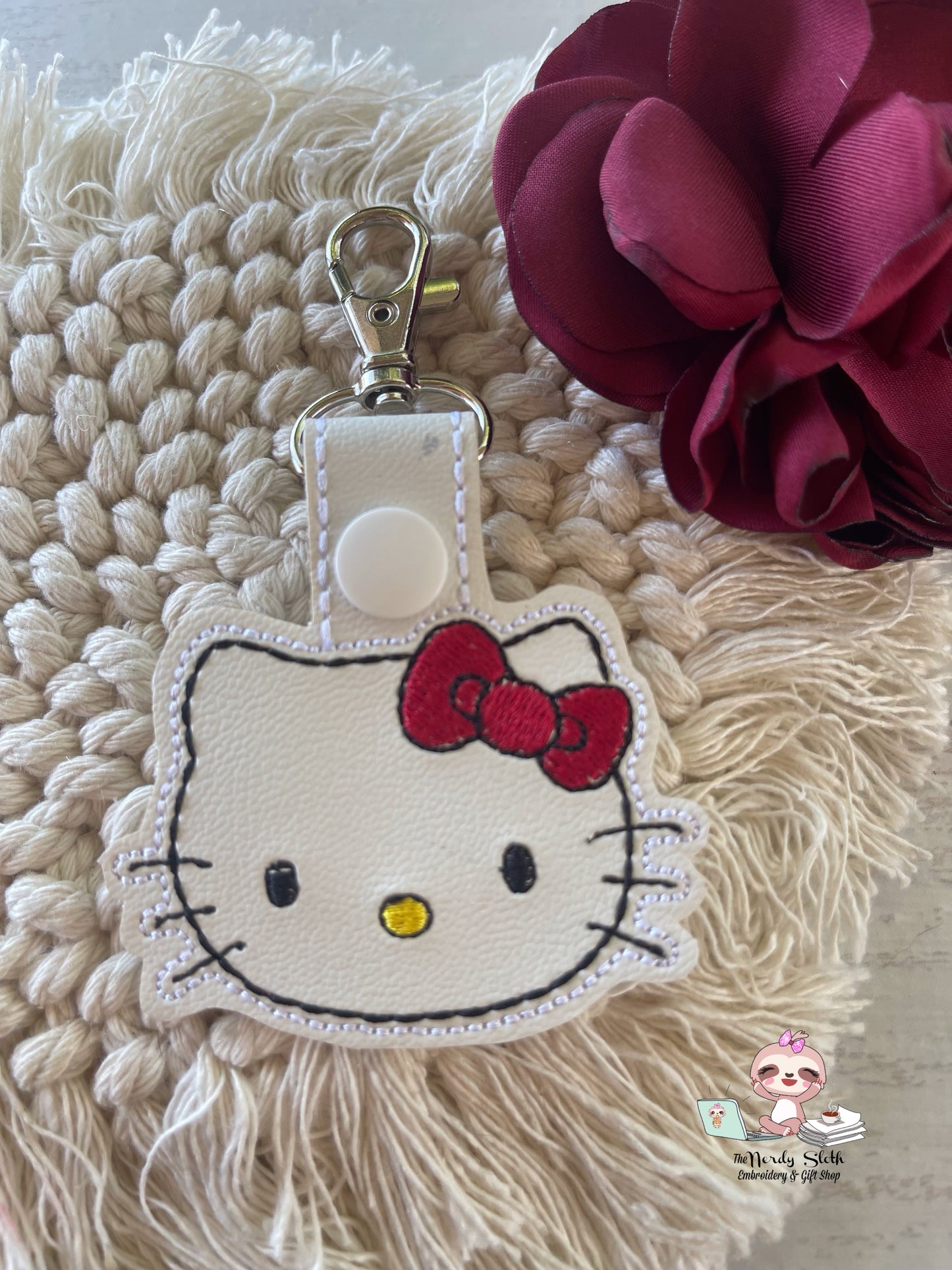 Cat Face Key chain