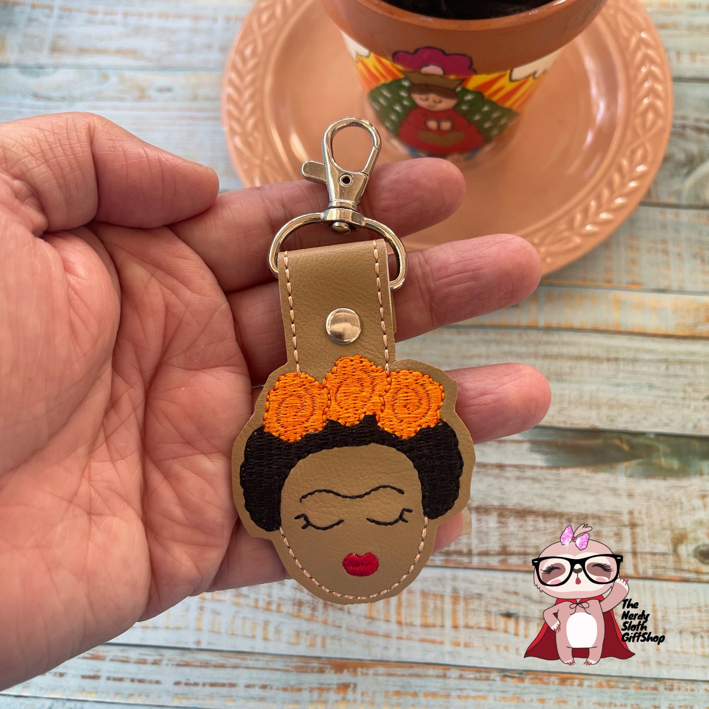 Frida Roses Keychain