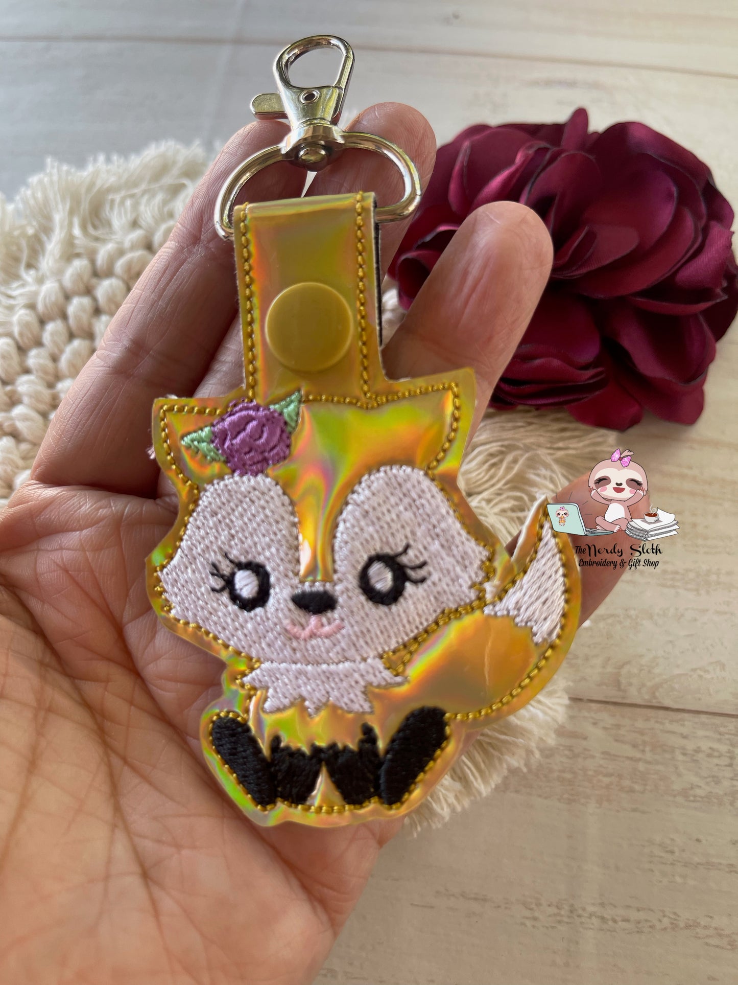 Fox Keychain