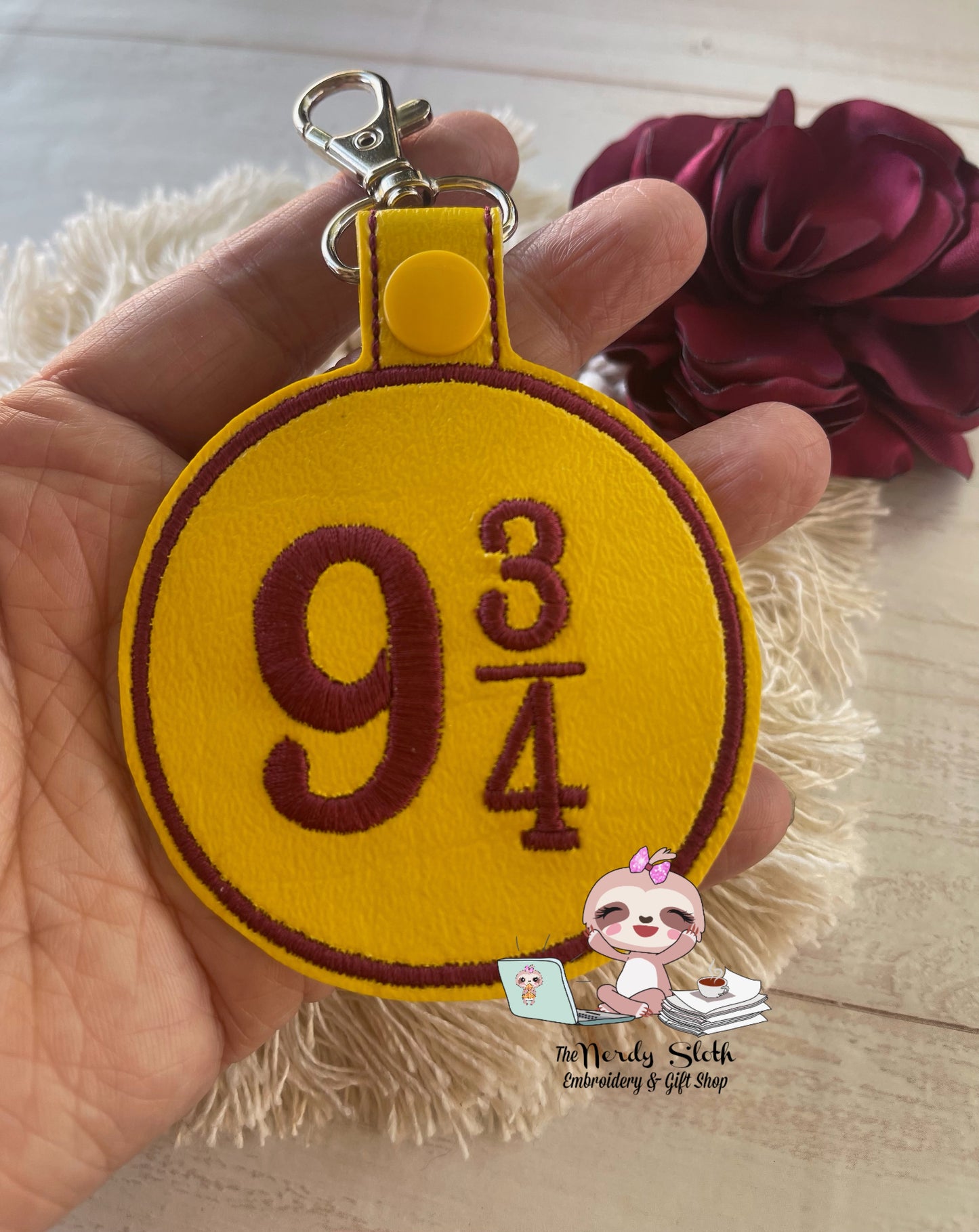 Platform 9 3/4 Keychain | bag tag