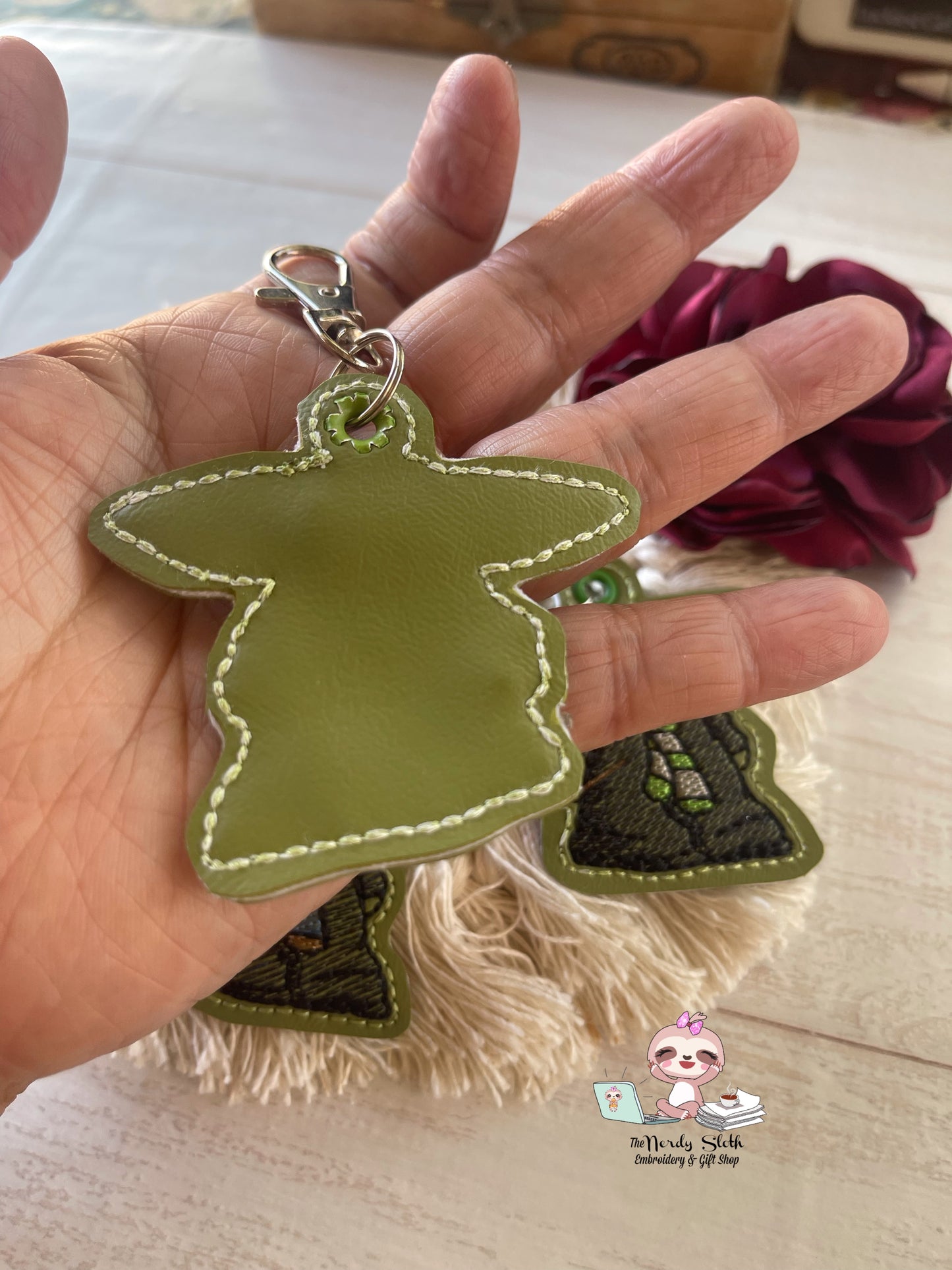 Baby Green House Potts Keychain