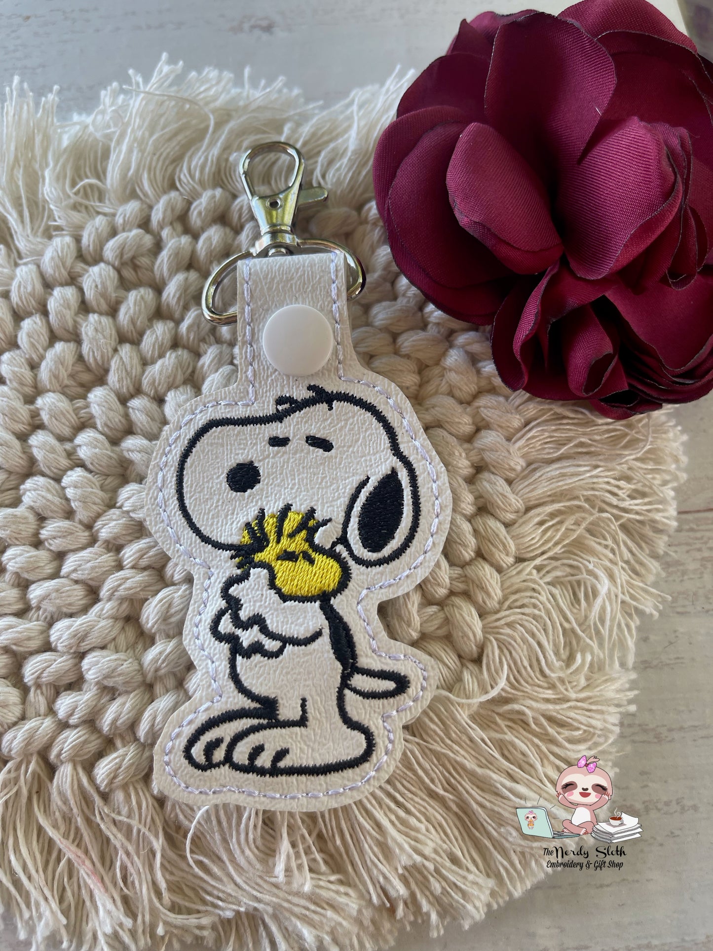 Snoop and friend Key chain