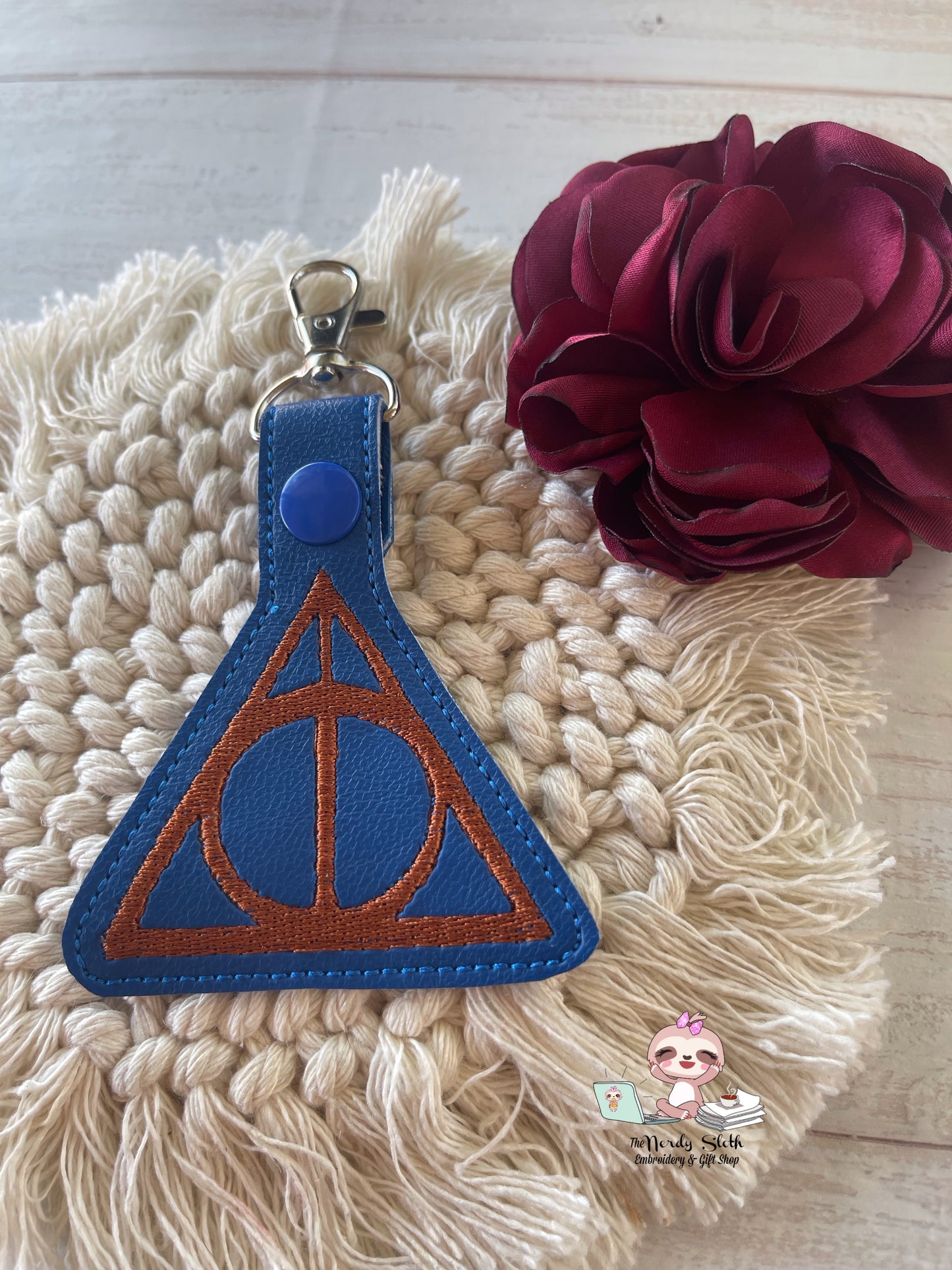 D Hallows Keychain