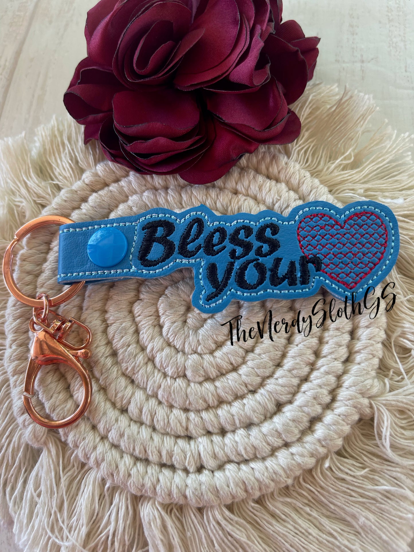 Bless your Heart Keychain