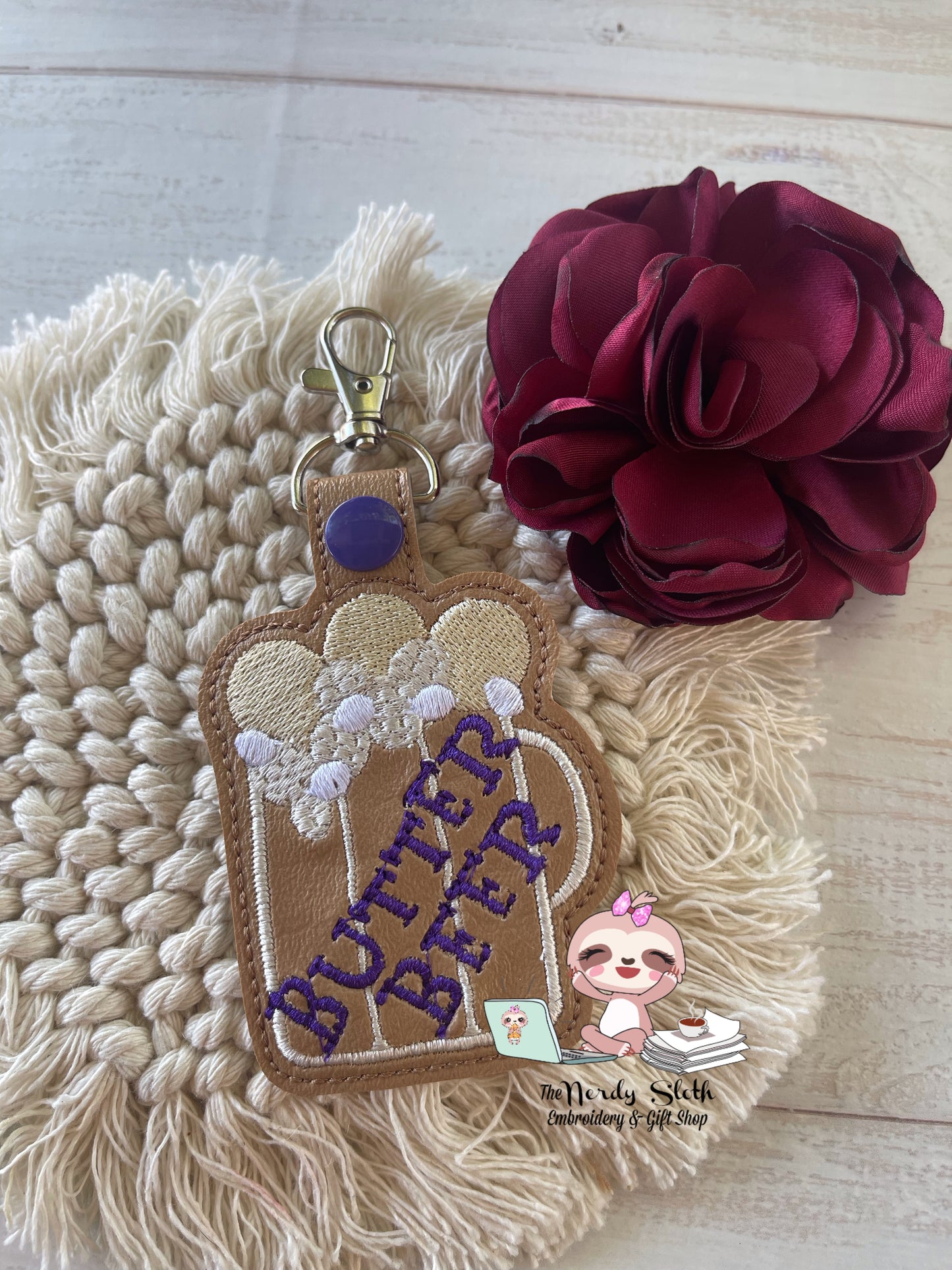 Butter Beer Keychain