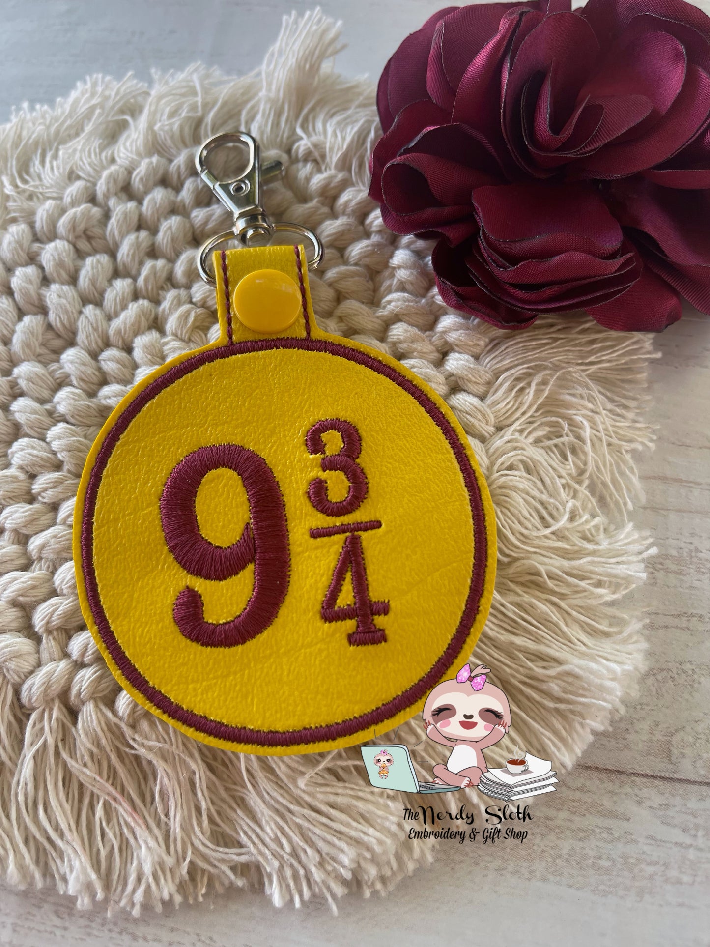 Platform 9 3/4 Keychain | bag tag