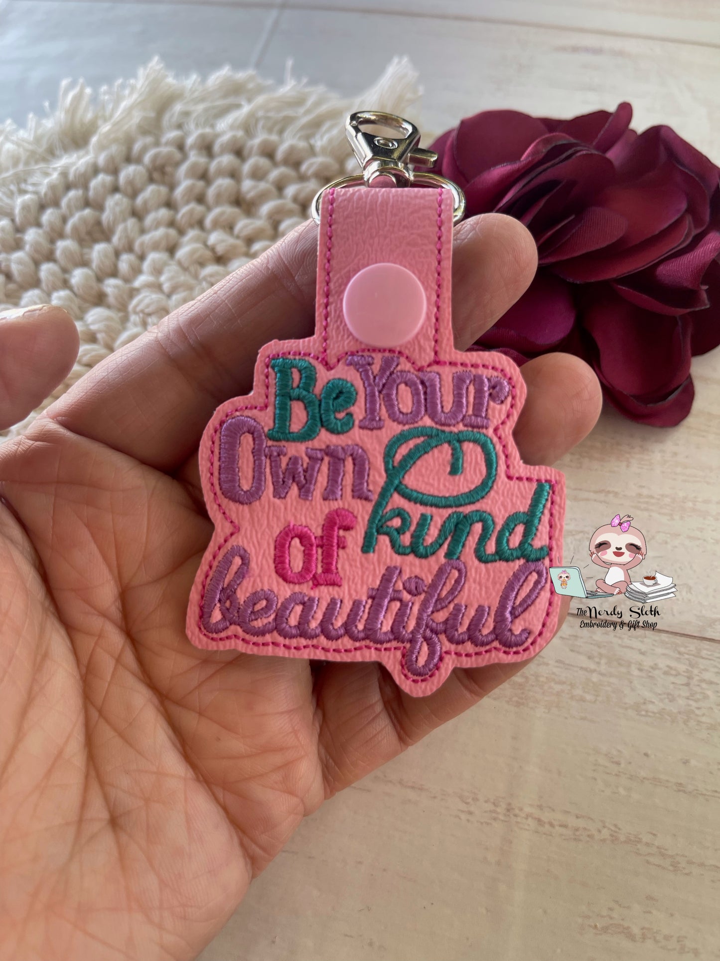 Be your own Kind of Beautiful Keychain