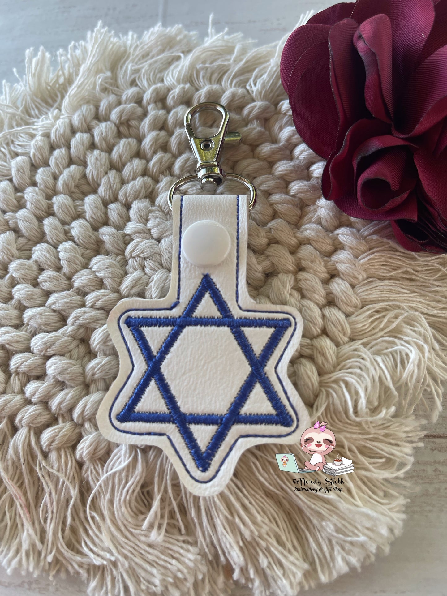 Star of David Keychain