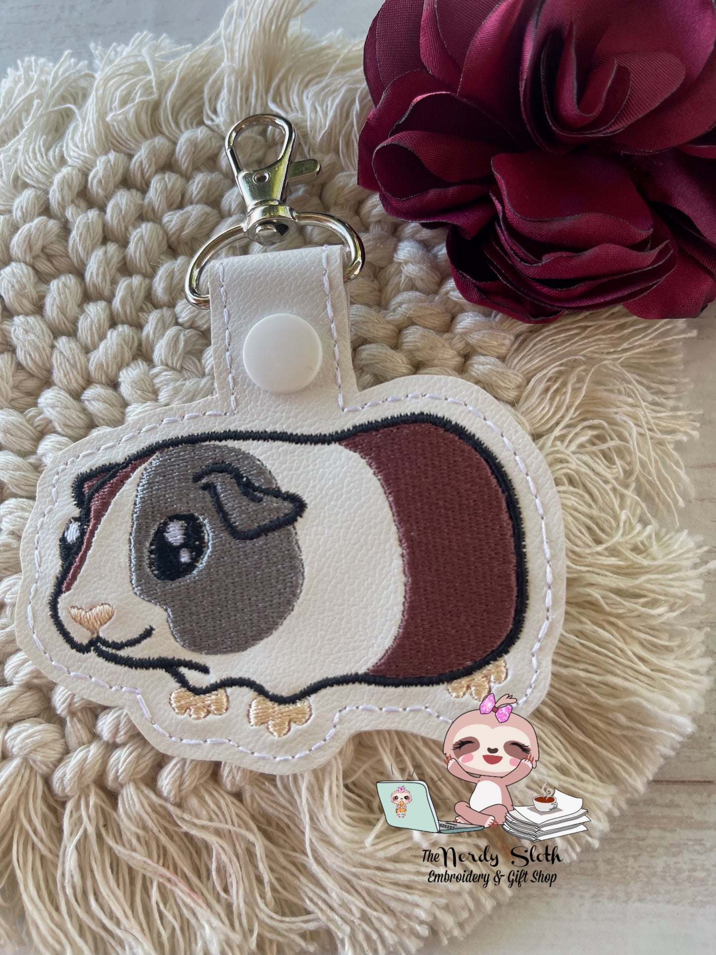 Guinea Pig Keychain