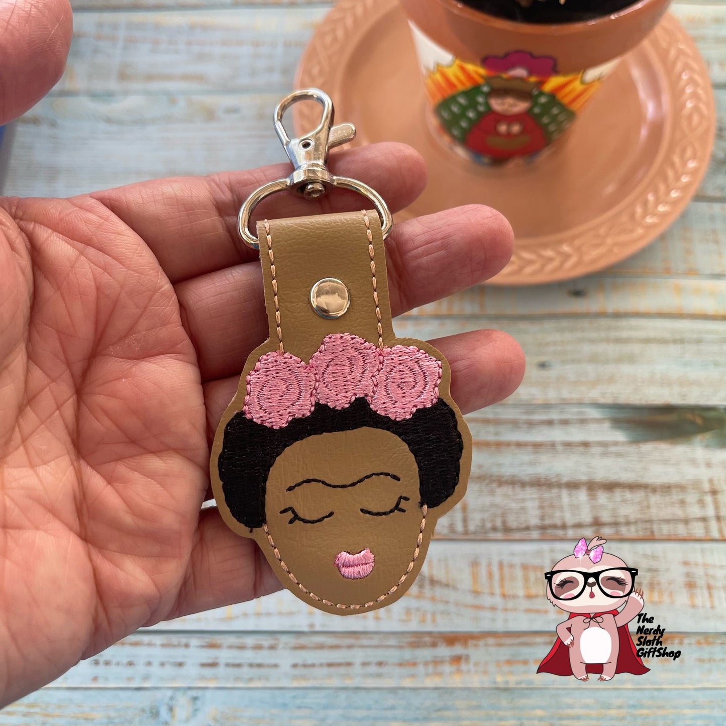 Frida Roses Keychain