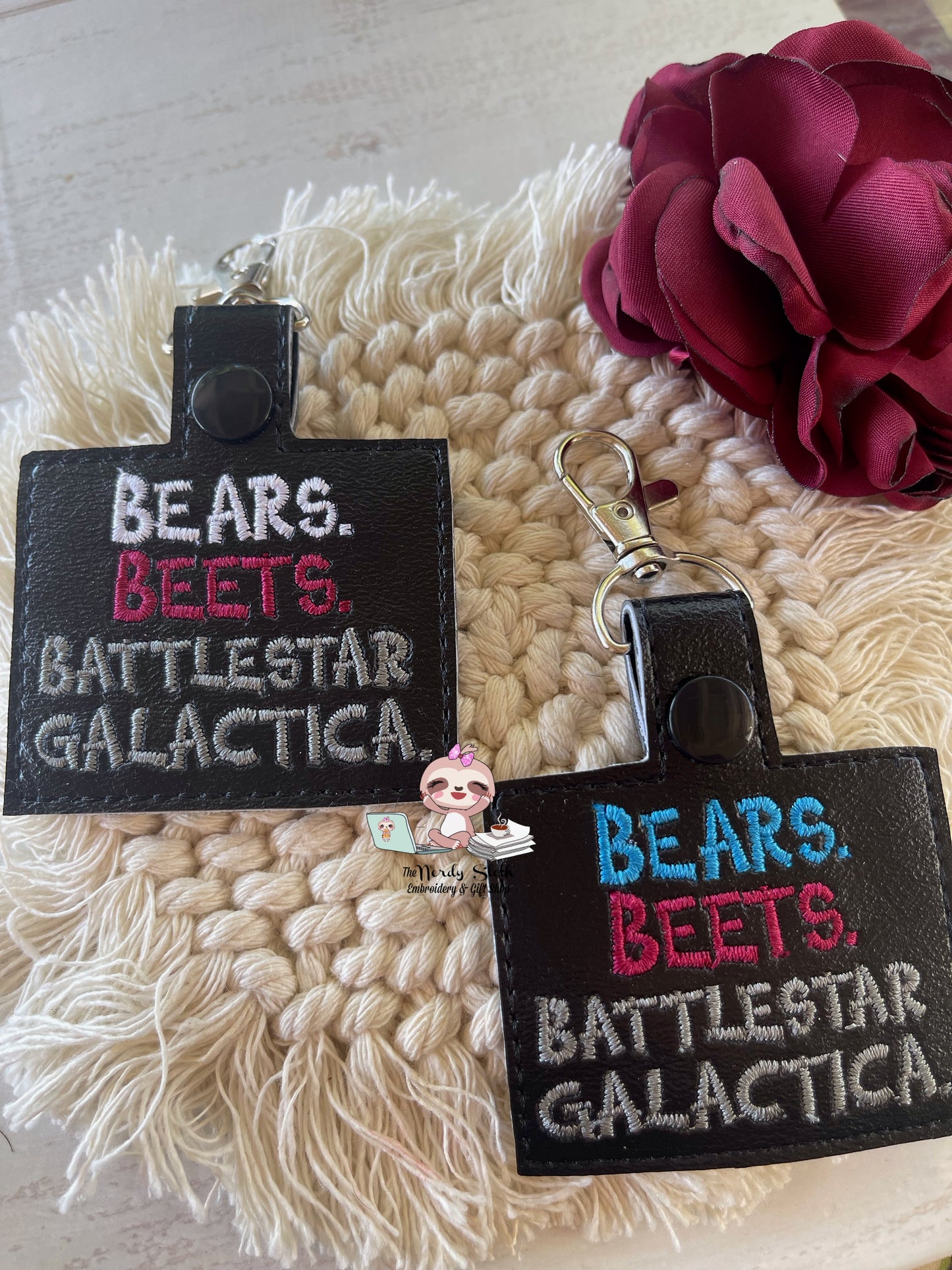 Bears, Beets, Battle Star Gallact Key chain