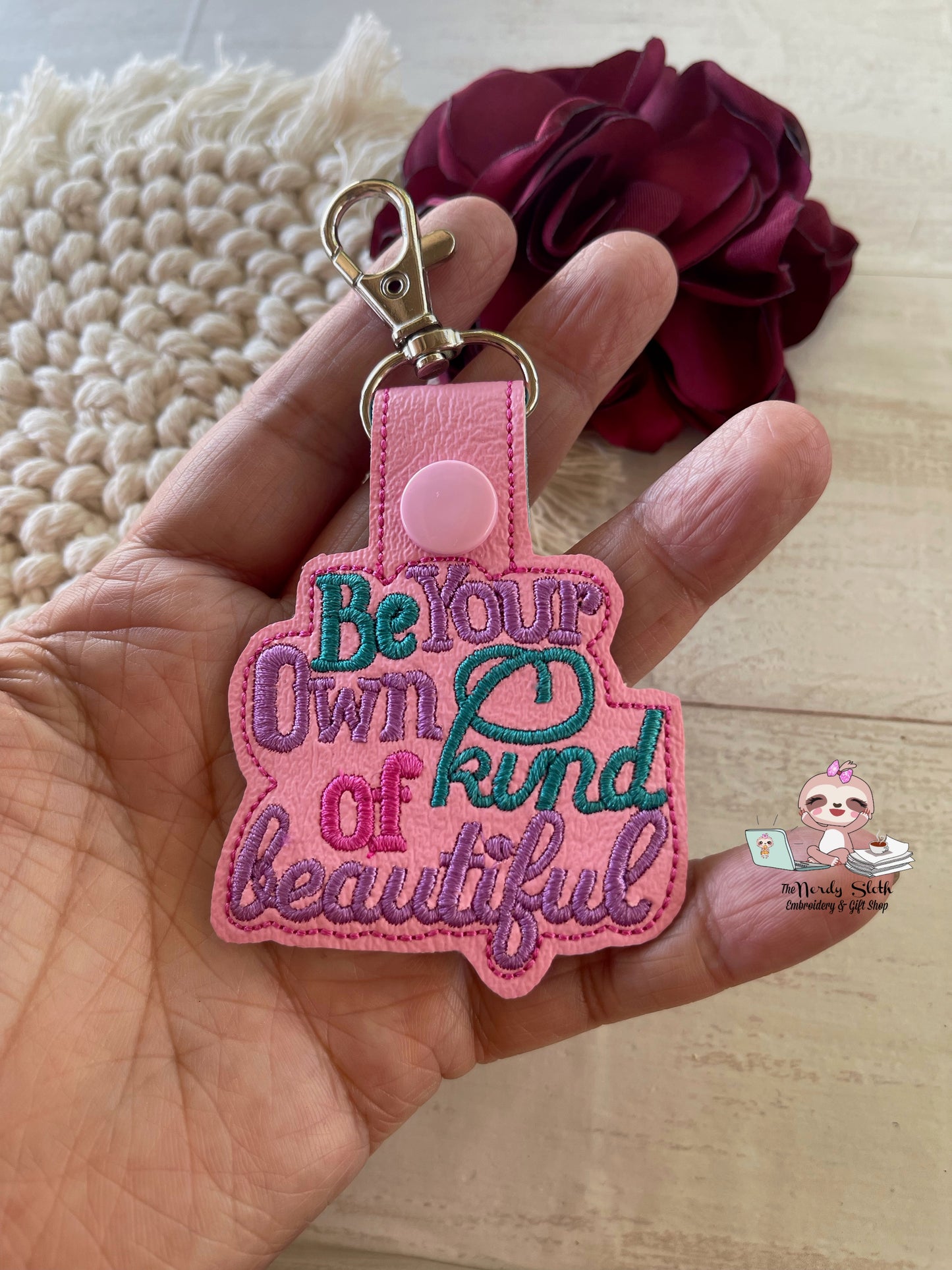 Be your own Kind of Beautiful Keychain