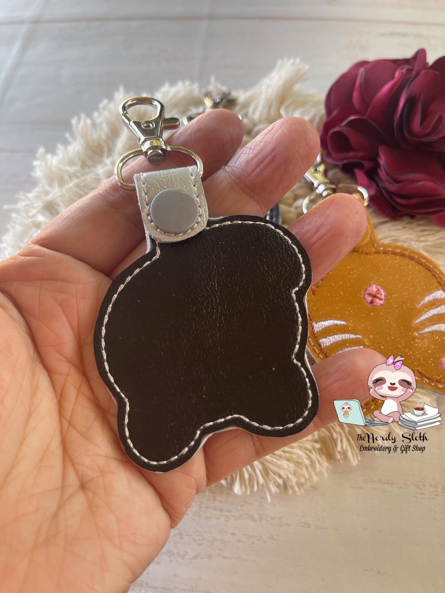 Cat Butt Keychain