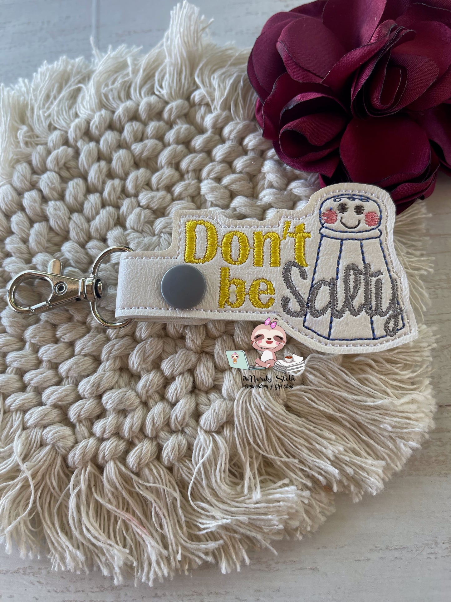 Don’t be Salty Keychain