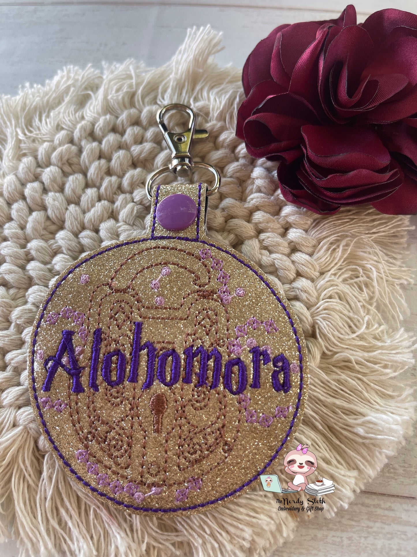 AlohomorA Spell Keychain