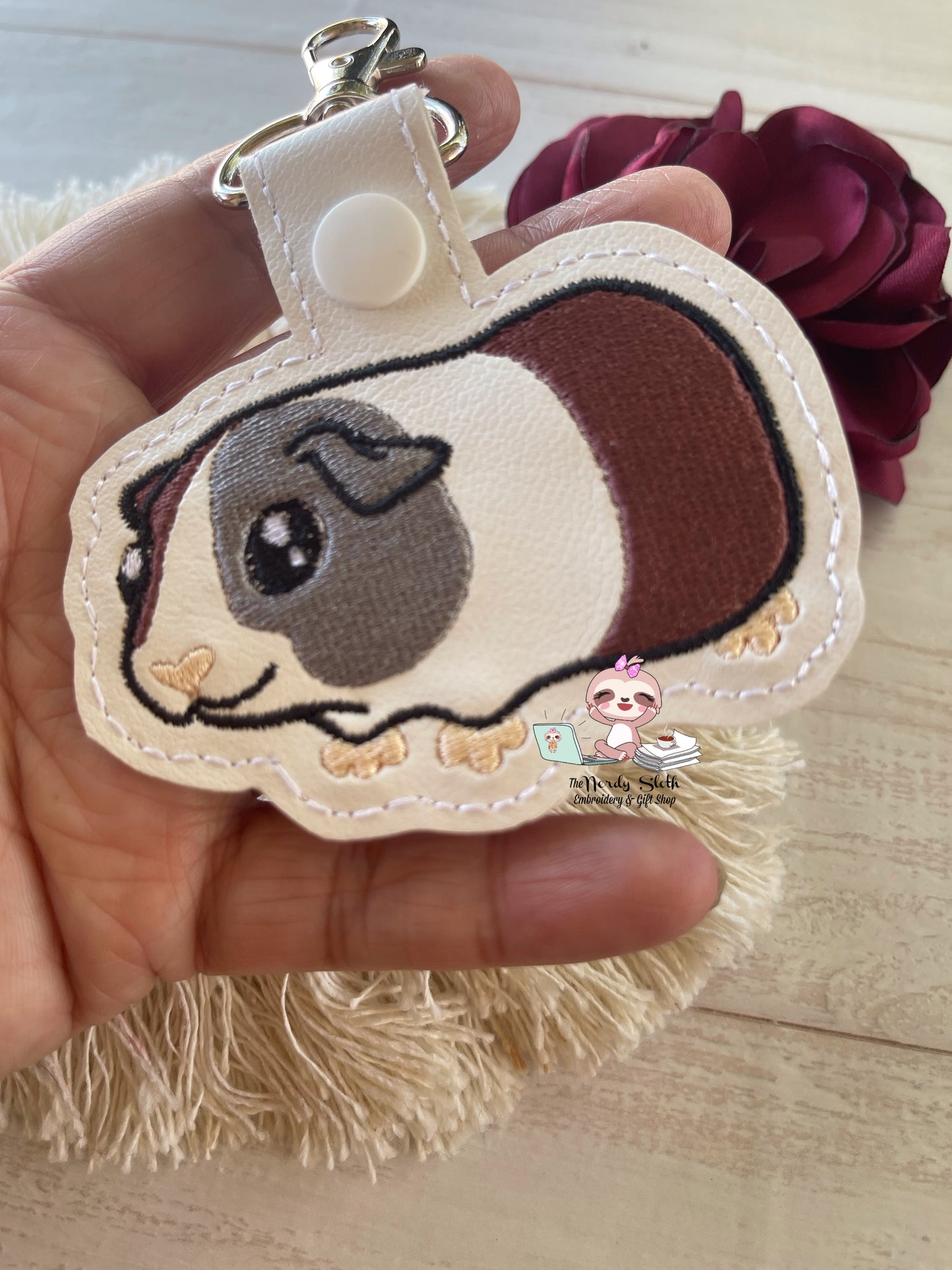 Guinea Pig Keychain