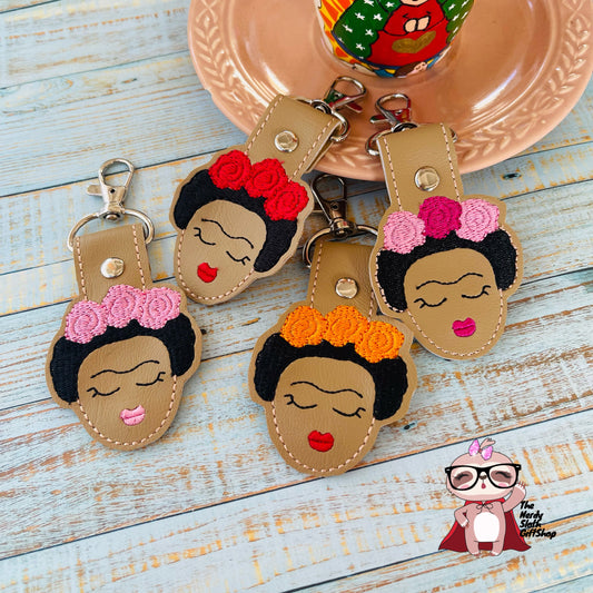 Frida Roses Keychain