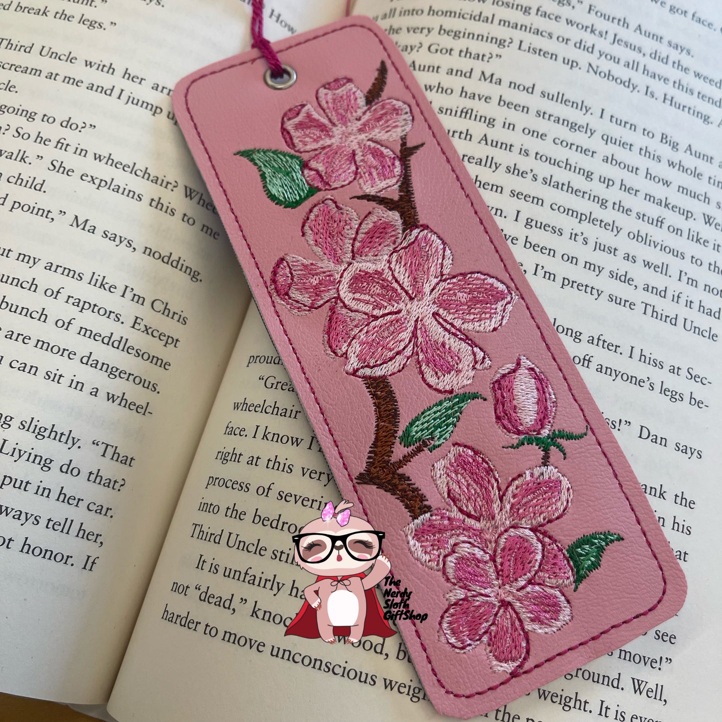 Sakura Floral Book Mark