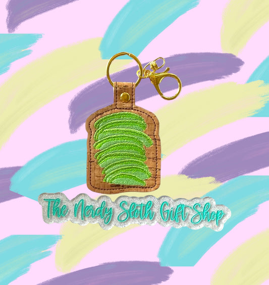 Avocado Toast Keychain