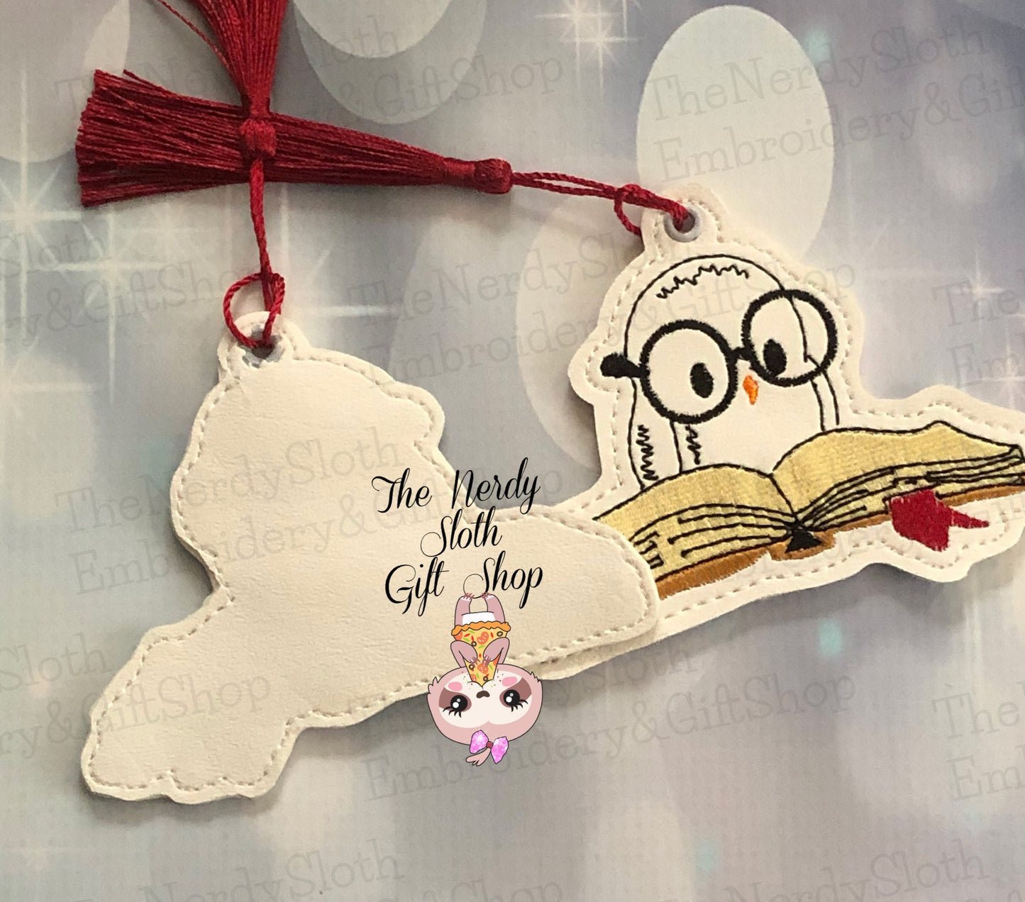 Owl Reading Book Mark