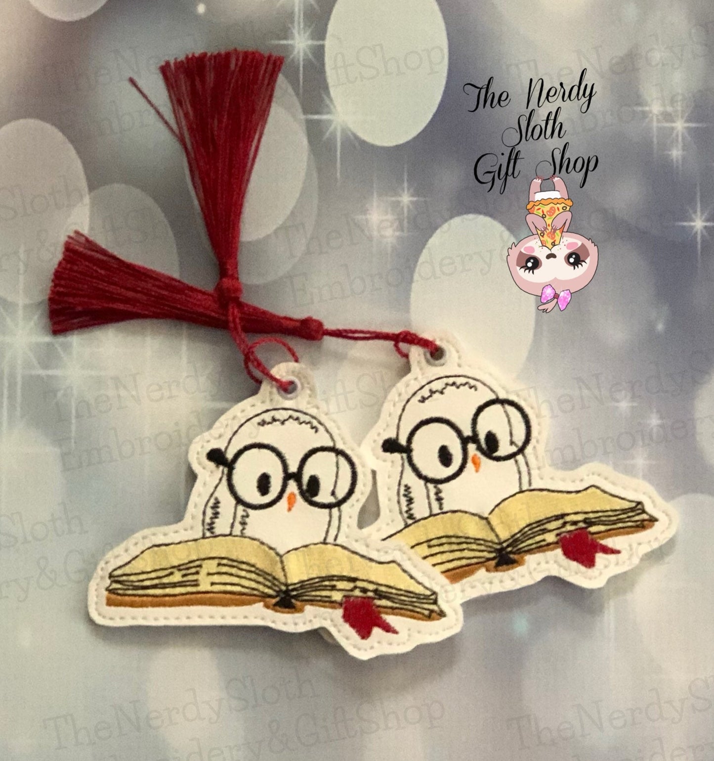 Owl Reading Book Mark