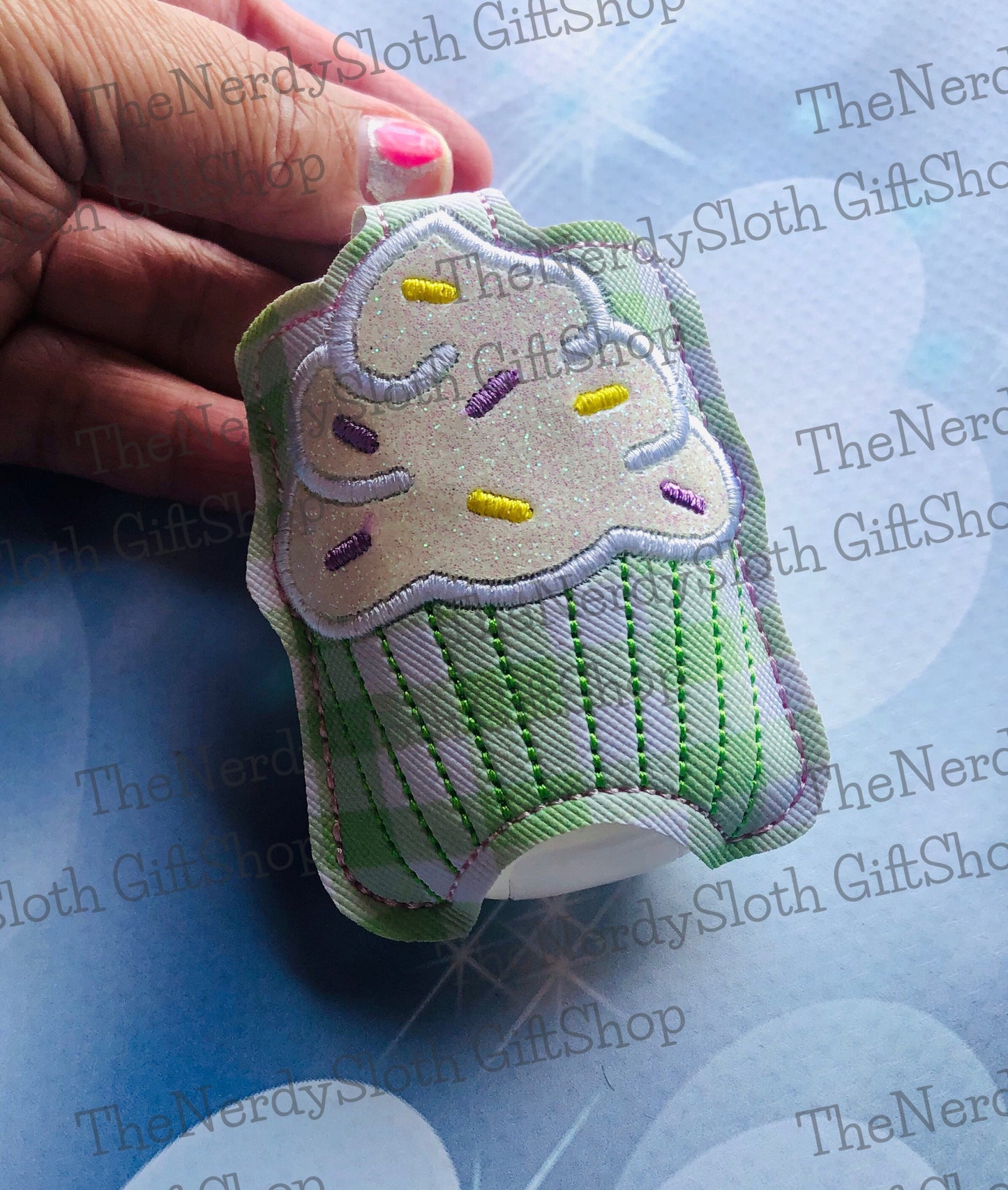 Cupcake Hand Sanitizer Holder