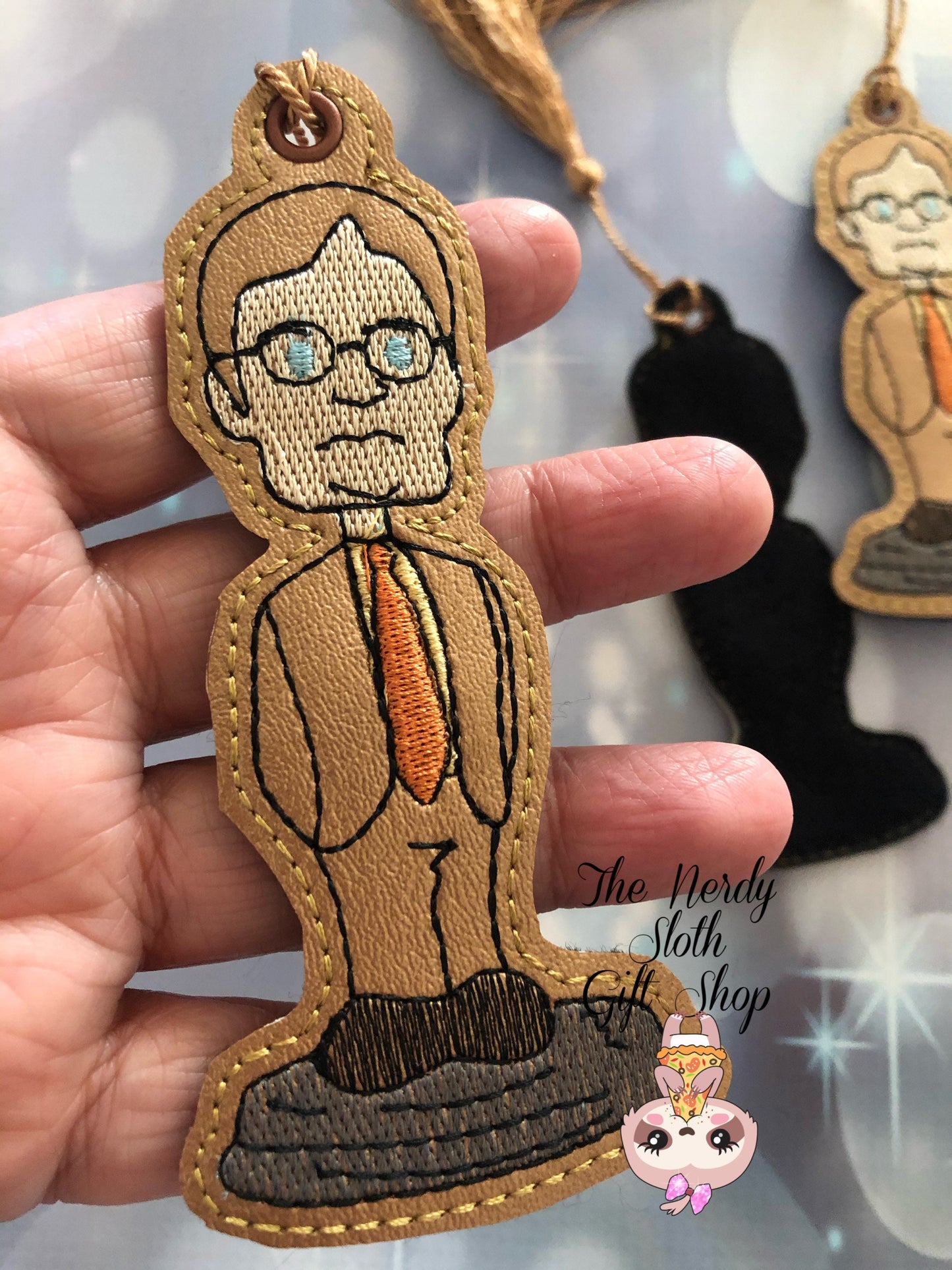 Dwight Embroidered Book Mark