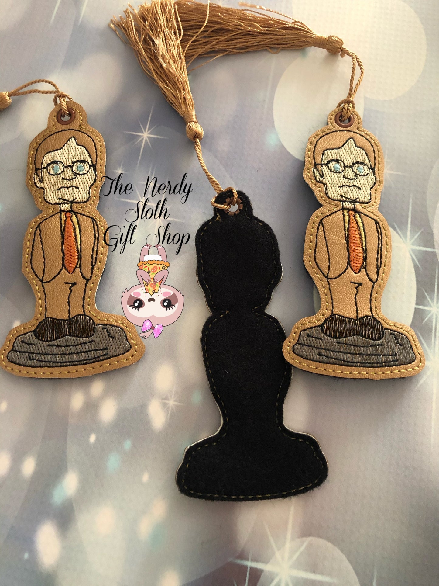 Dwight Embroidered Book Mark