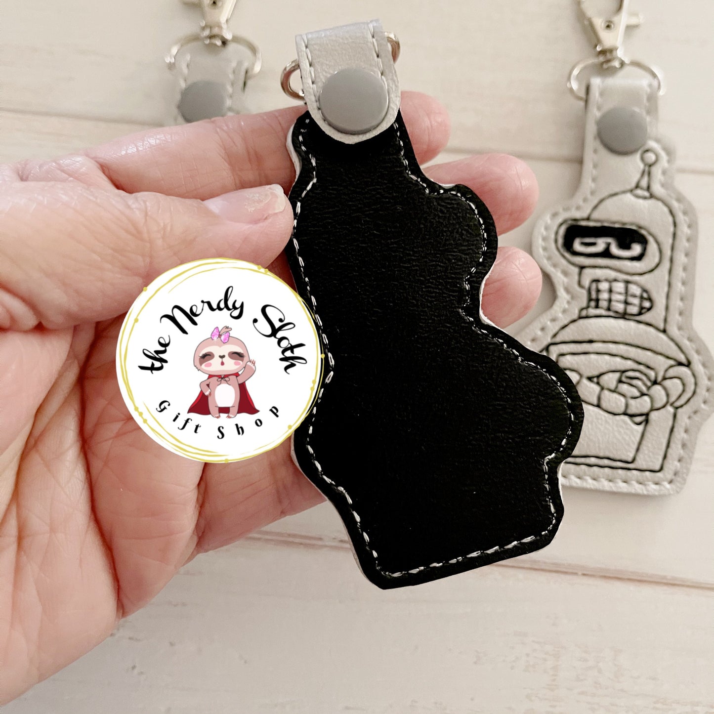 Sarcastic Robot Keychain