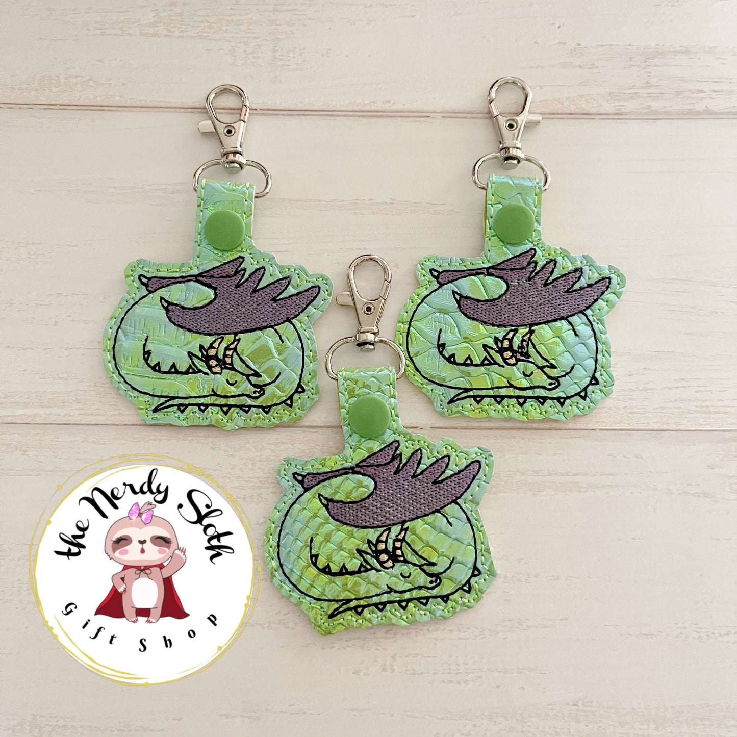 Sleeping Dragon Keychain