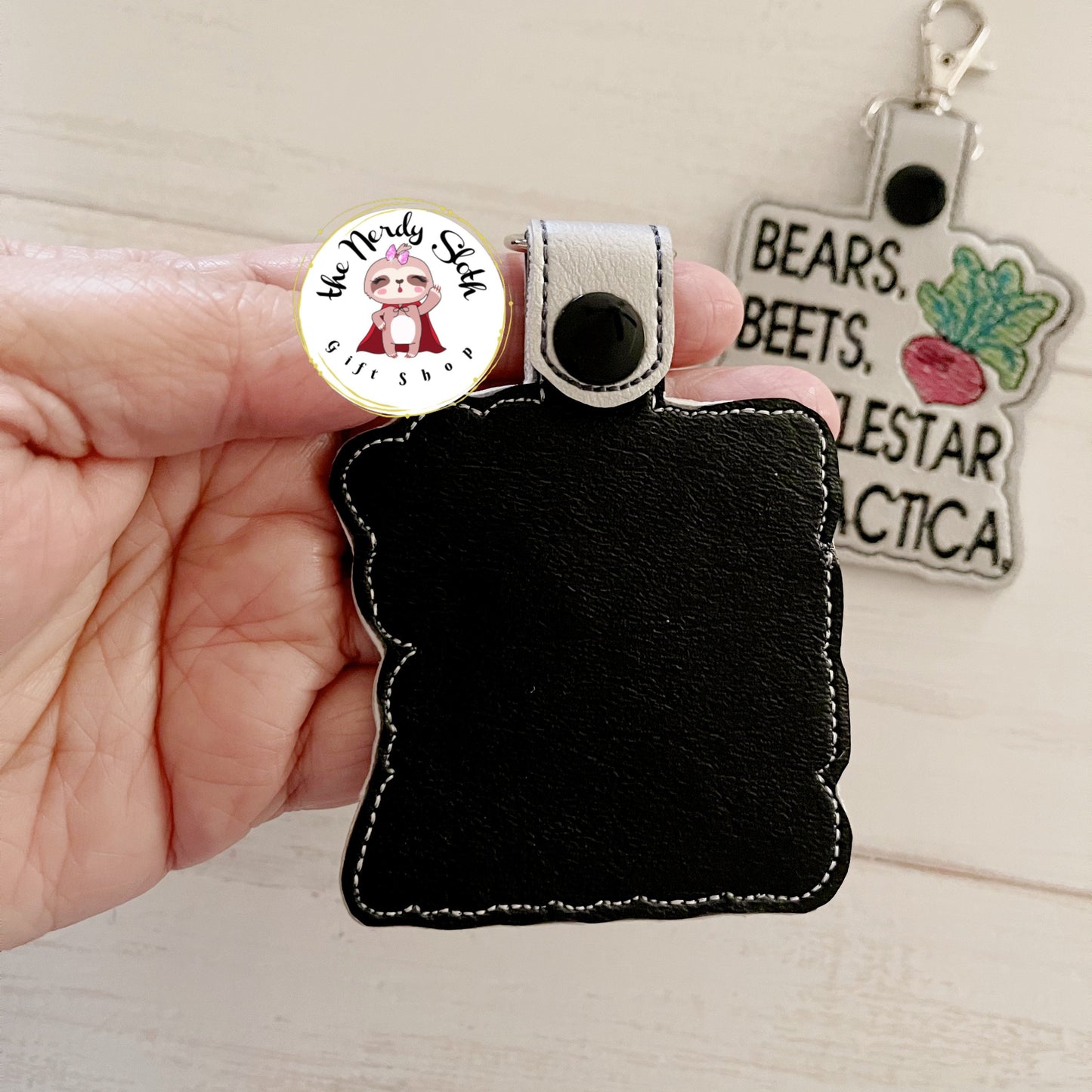 Bears Beets Battlestar Keychain