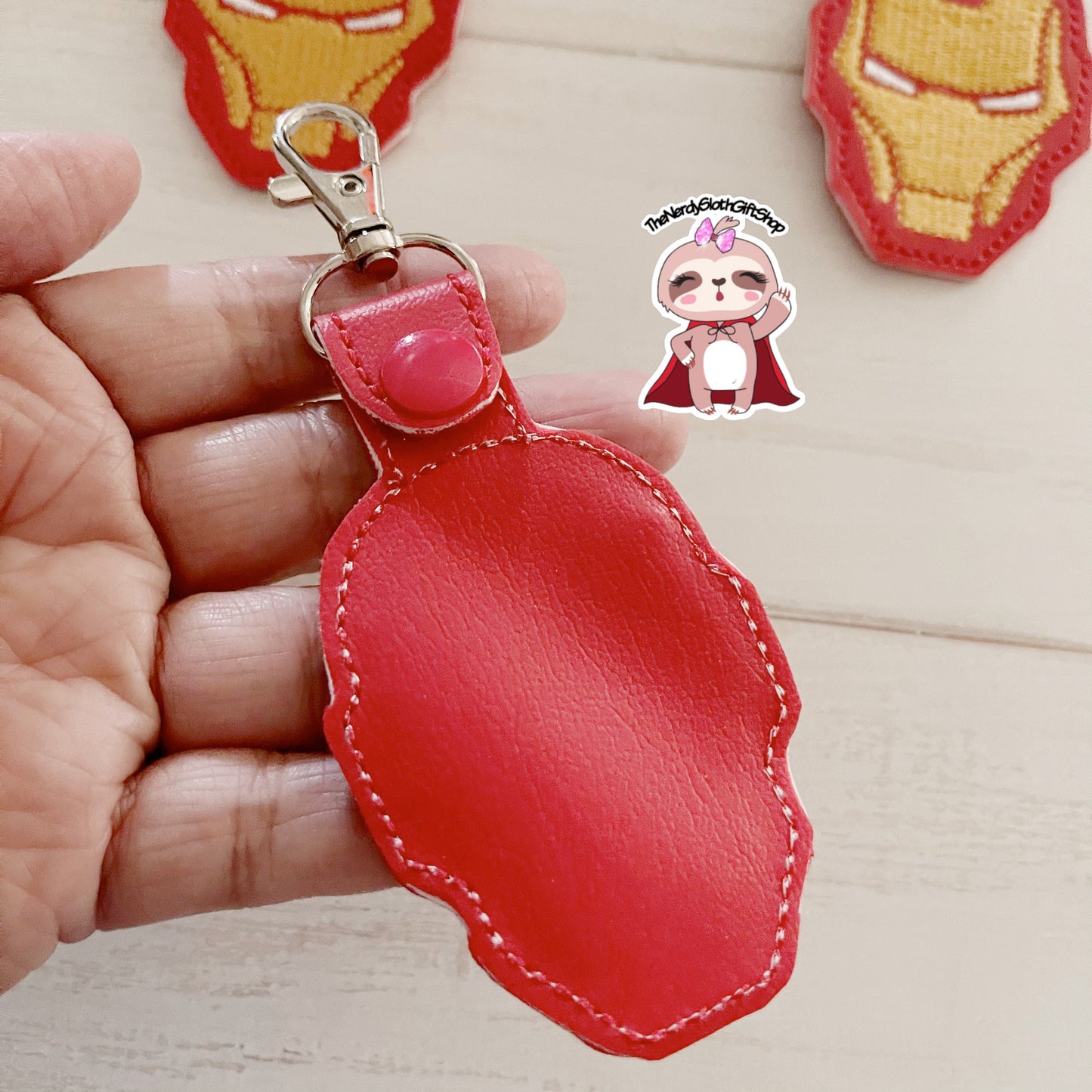 Superhero iron guy Keychain