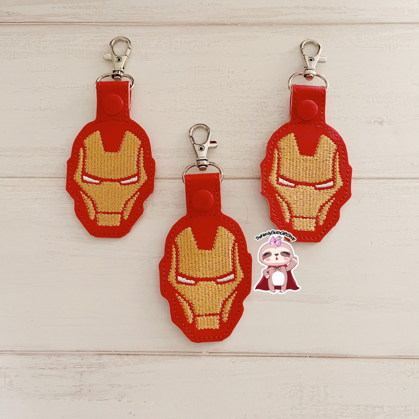 Superhero iron guy Keychain