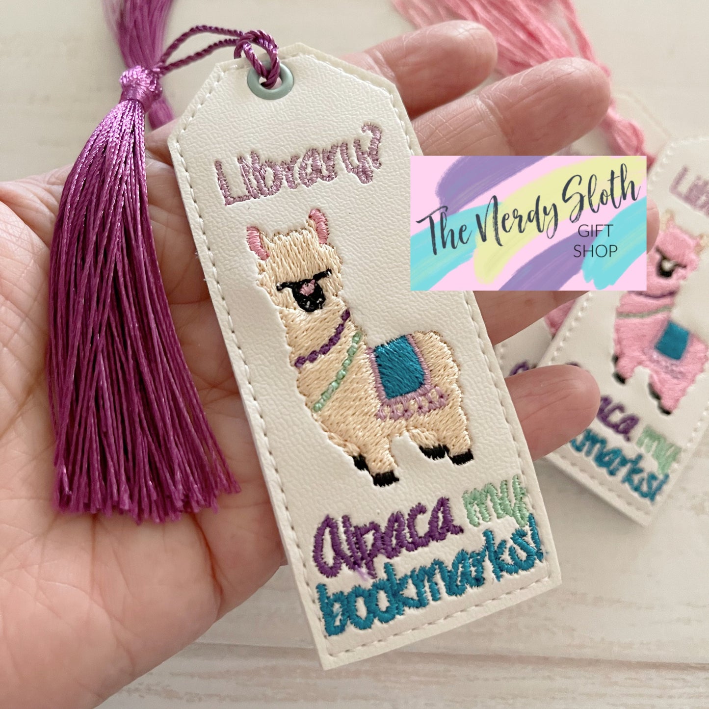 Library ? Alpaca My Bookmarks! Book Mark