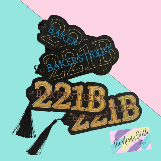 221B Baker Street Book Mark