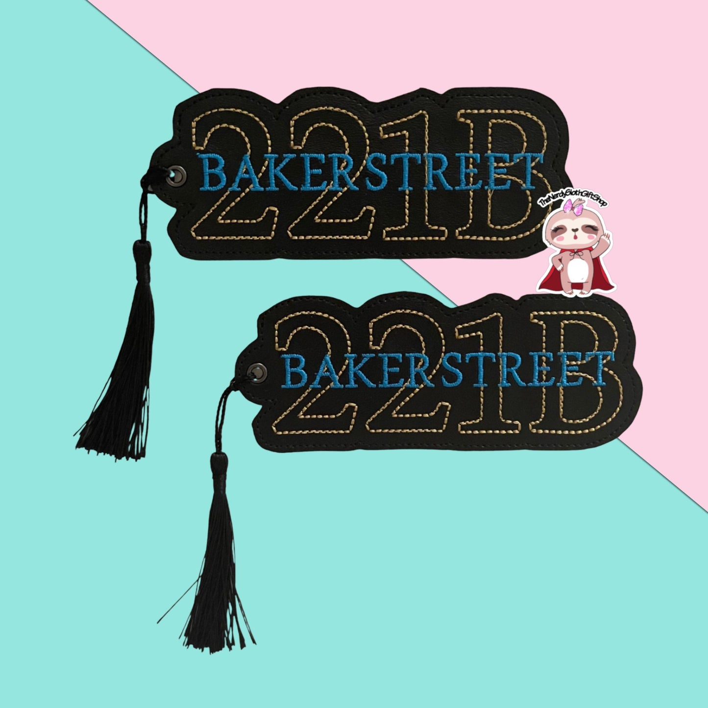 221B Baker Street Book Mark