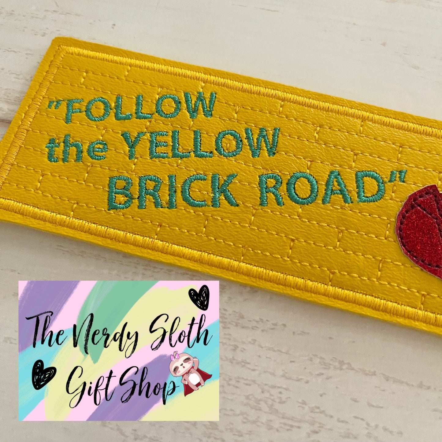 Follow the Yellow brick Road Book Mark