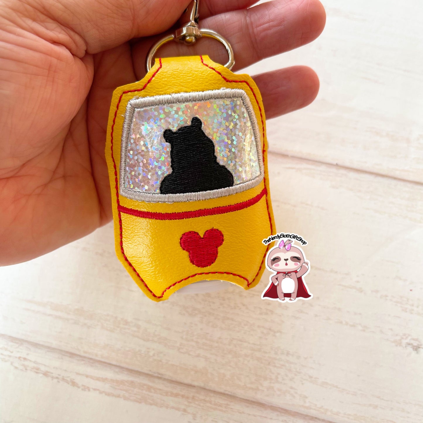 Honey Bear Skyliner (CBC) Hand Sanitizer Holder