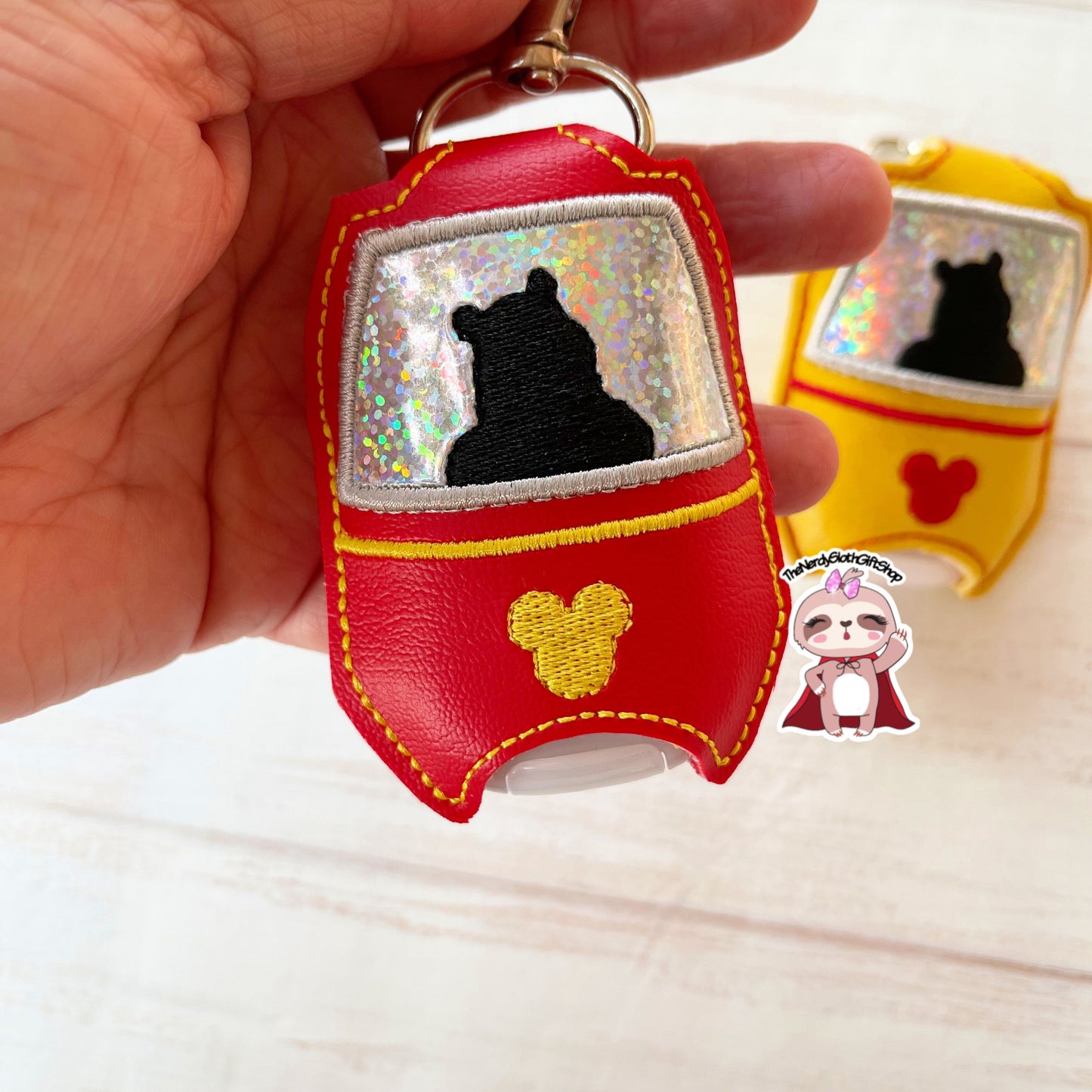 Honey Bear Skyliner (CBC) Hand Sanitizer Holder