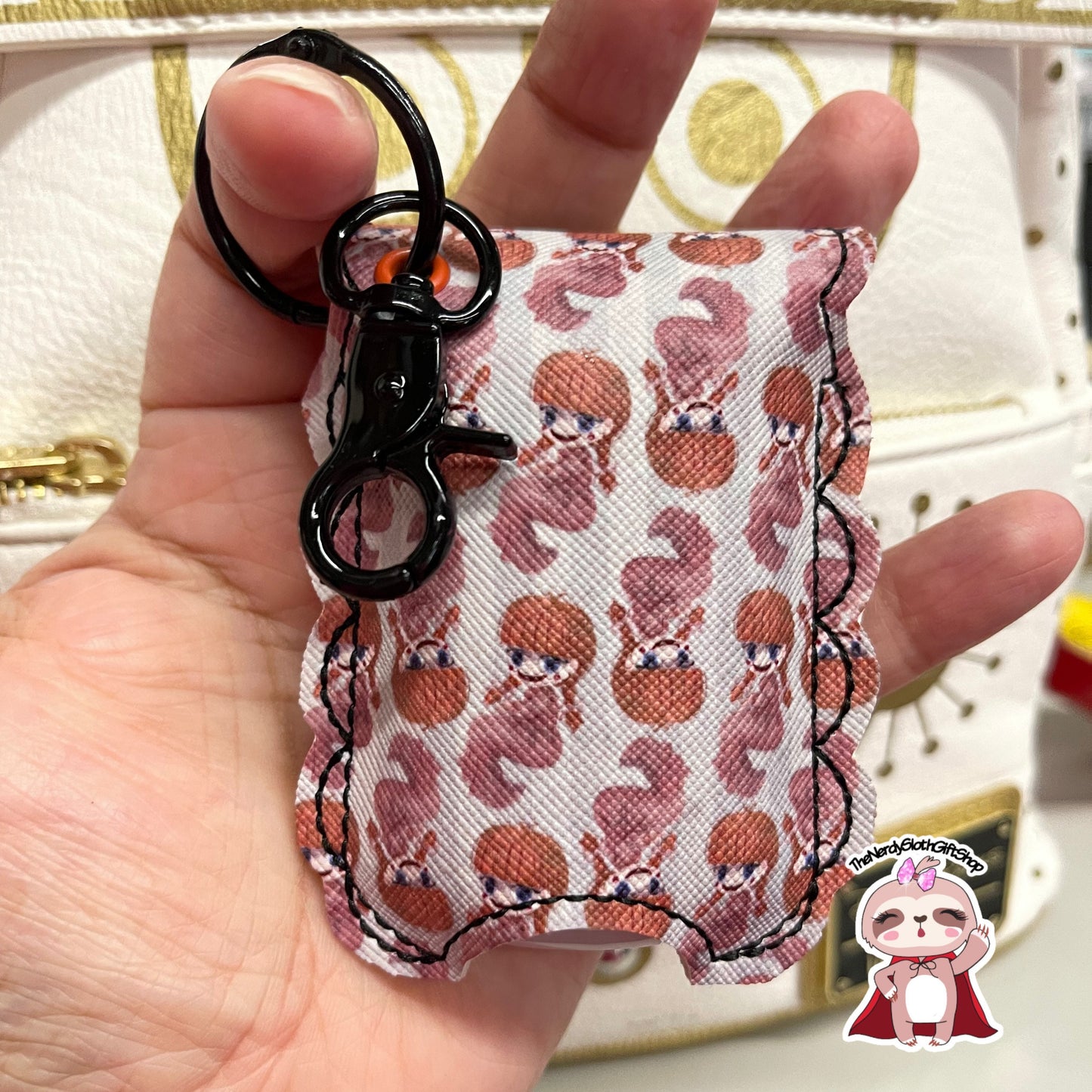 Horror Doll Hand Sanitizer Holder