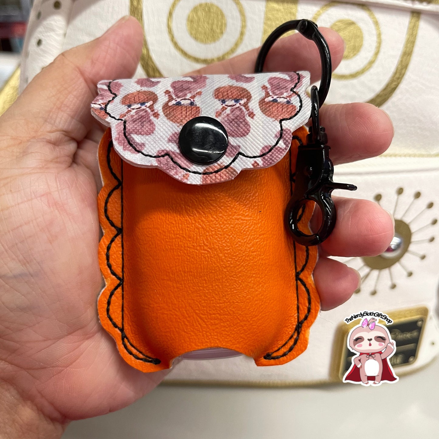 Horror Doll Hand Sanitizer Holder