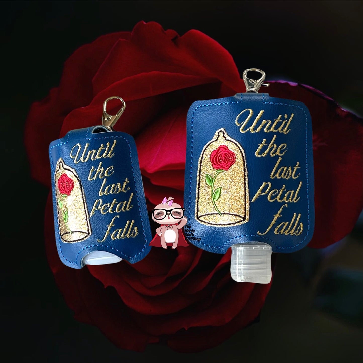 Until the last petal falls Hand Sanitizer Holder