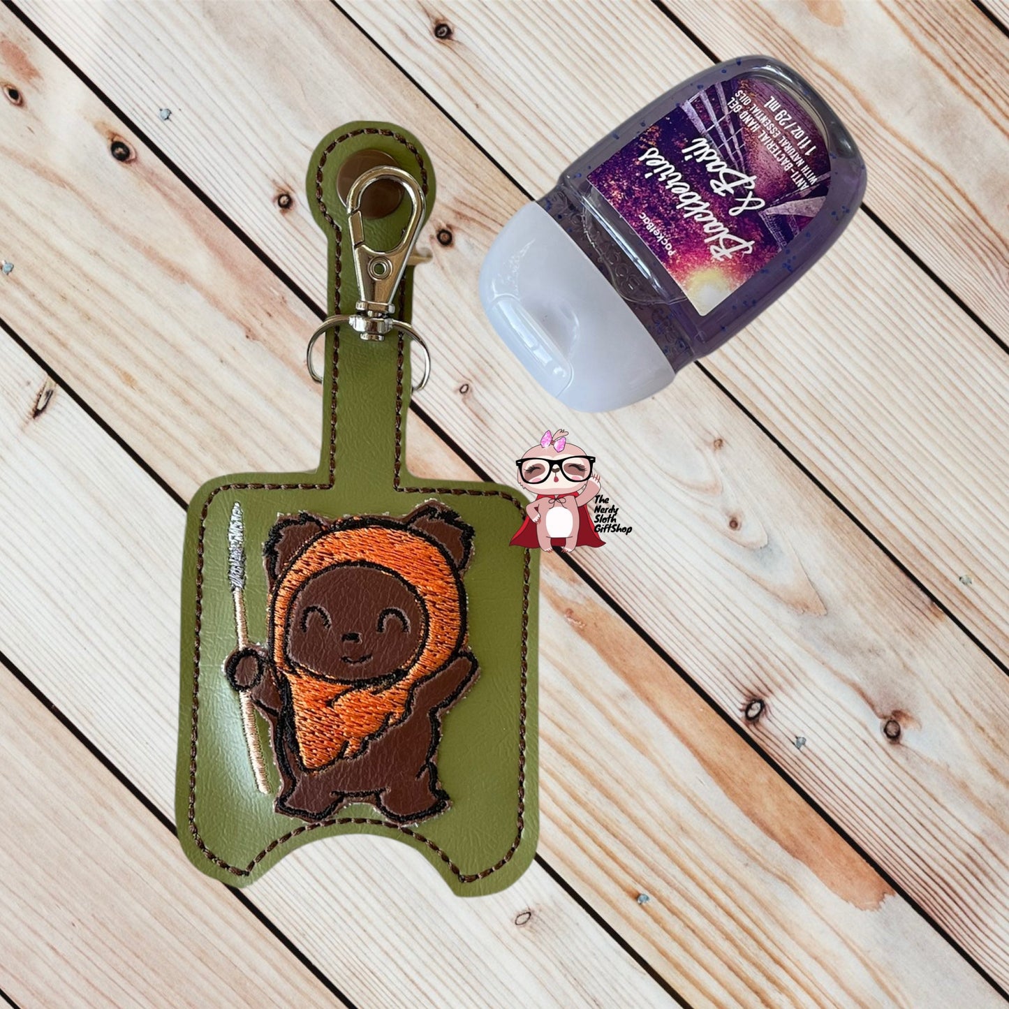 Forest Critter SW Hand Sanitizer Holder