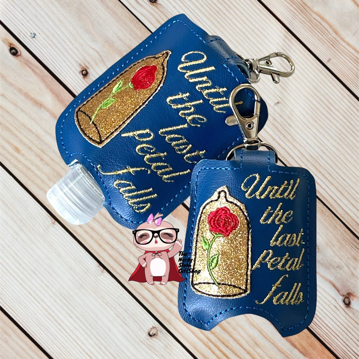 Until the last petal falls Hand Sanitizer Holder